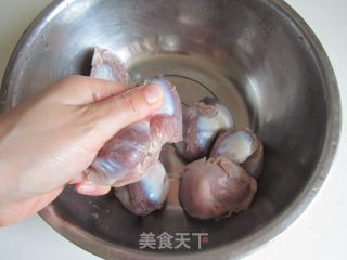 Salted Duck Gizzards recipe