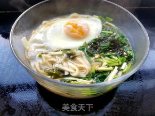 Kuaishou Garlic Yellow Sour Noodle Soup recipe