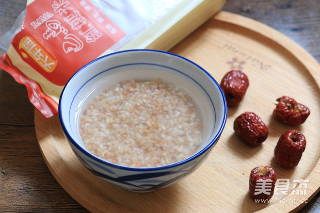 Red Date Red Japonica Rice Congee recipe