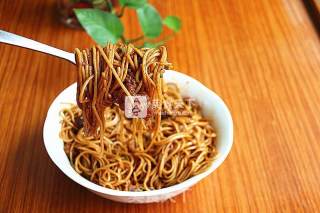 Noodles with Minced Meat and Shrimp Paste recipe