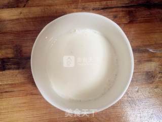 Double Skin Milk (kiwi) recipe