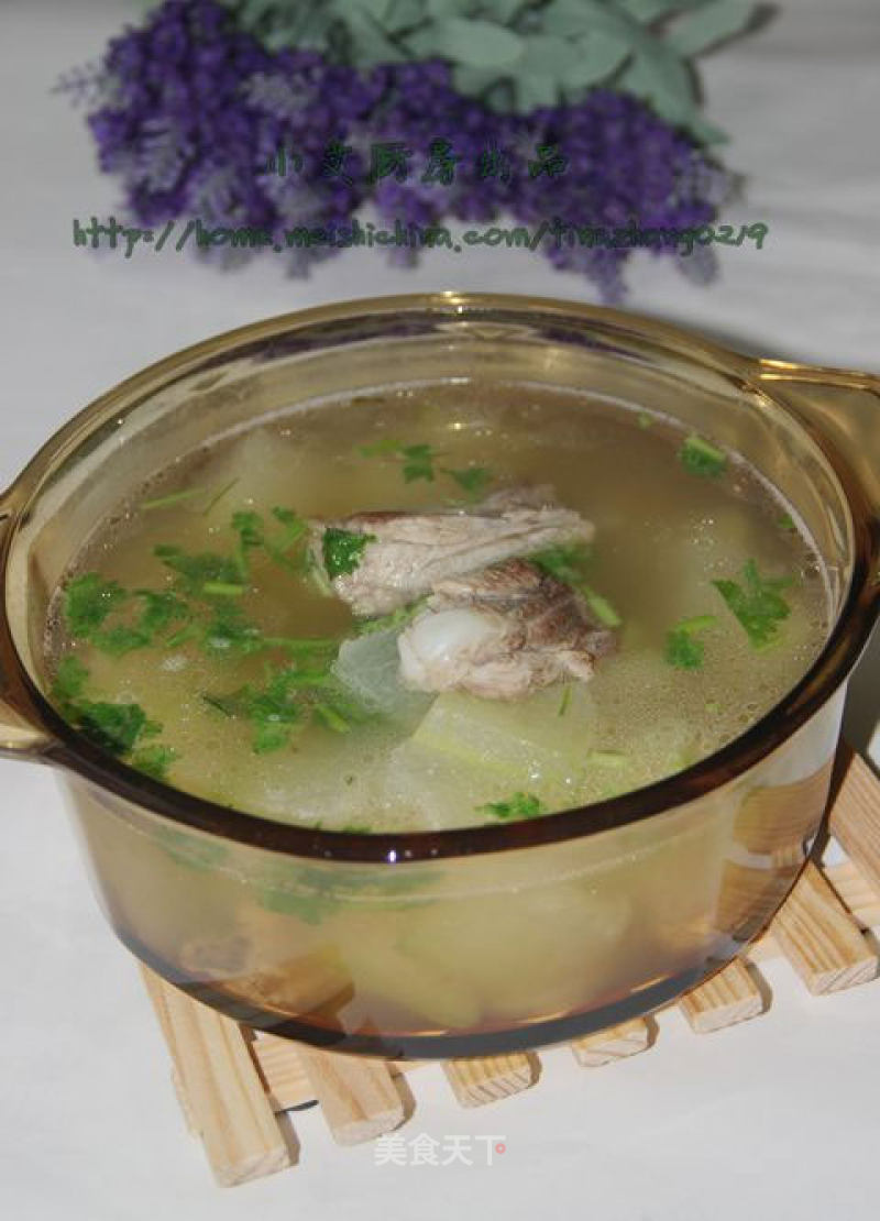 Winter Melon Pork Ribs Soup recipe