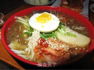 Korean Cold Noodles recipe