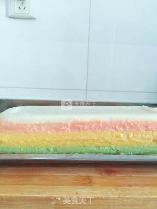 Rainbow Rice Cake recipe