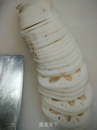 Hot and Sour Crispy Lotus Root Slices recipe