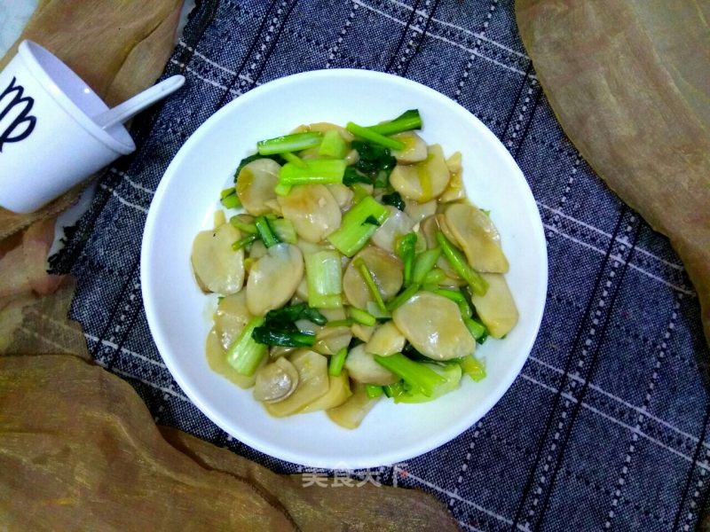 Pleurotus Eryngii in Oyster Sauce recipe