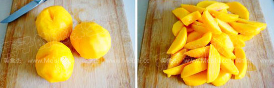 Yellow Peach in Syrup recipe