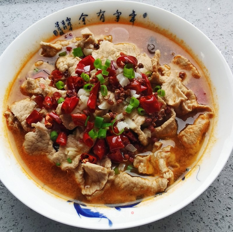 Poached Pork Slices recipe