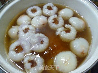 Lychee in Syrup recipe