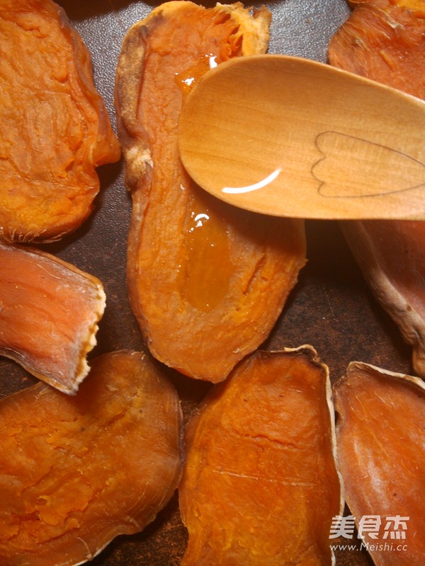 Honey Dried Sweet Potatoes recipe