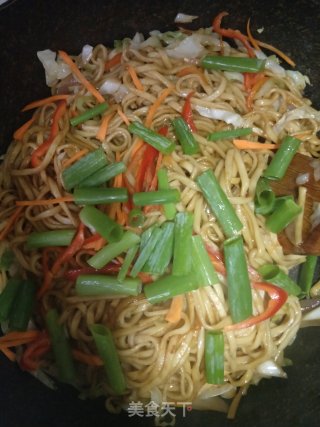 Fried Noodles with Vegetables recipe