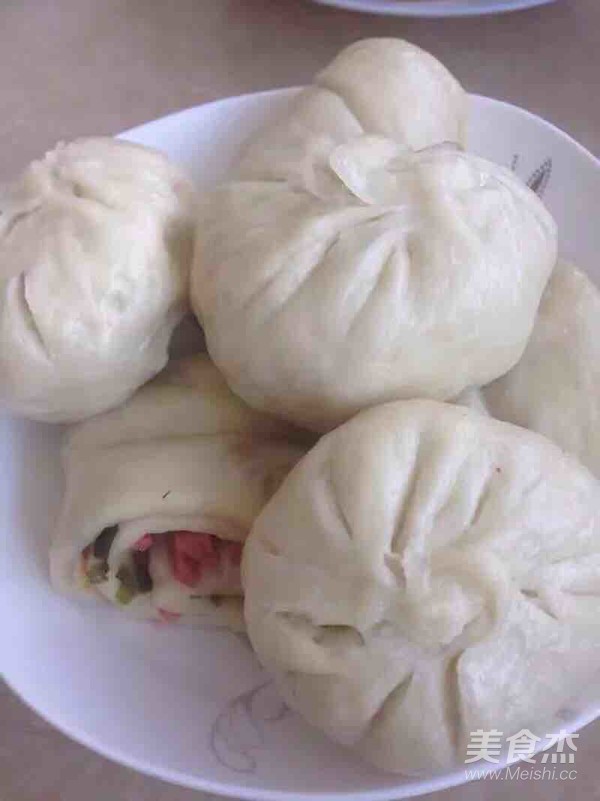 Dried Cowpea Pork Bun recipe