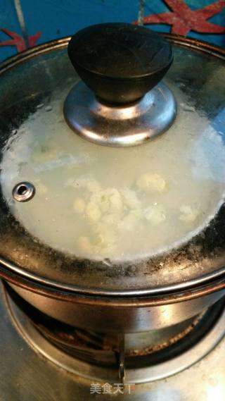 Garlic Water and Fried Oranges recipe