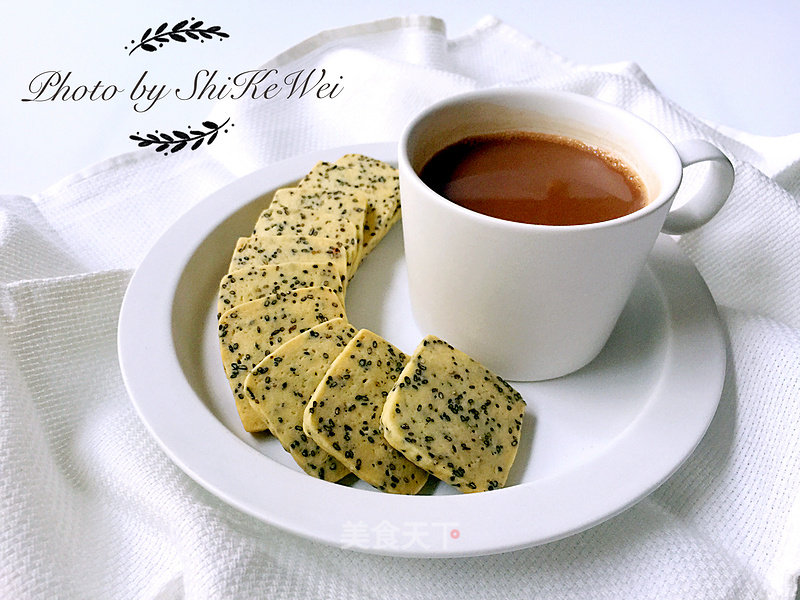 #aca烤明星大赛#black Sesame Cookies recipe