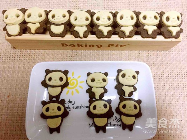 Panda Cookies recipe