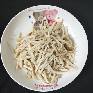 Fried Pork with Pleurotus Eryngii recipe