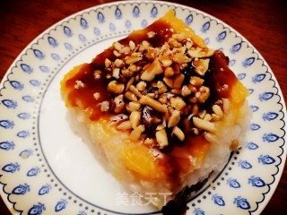 Brown Sugar Peanut Crispy Icy Glutinous Rice Cake recipe