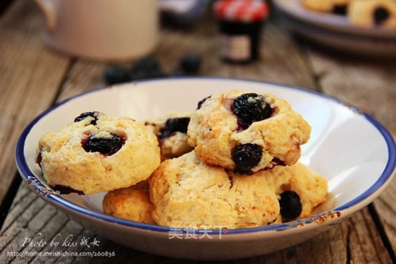 [fresh Baking Competition Area]: Novice Bakers Don’t Miss It---blueberry Fresh Fruit Scon recipe
