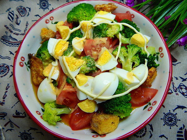 Egg Broccoli Salad recipe