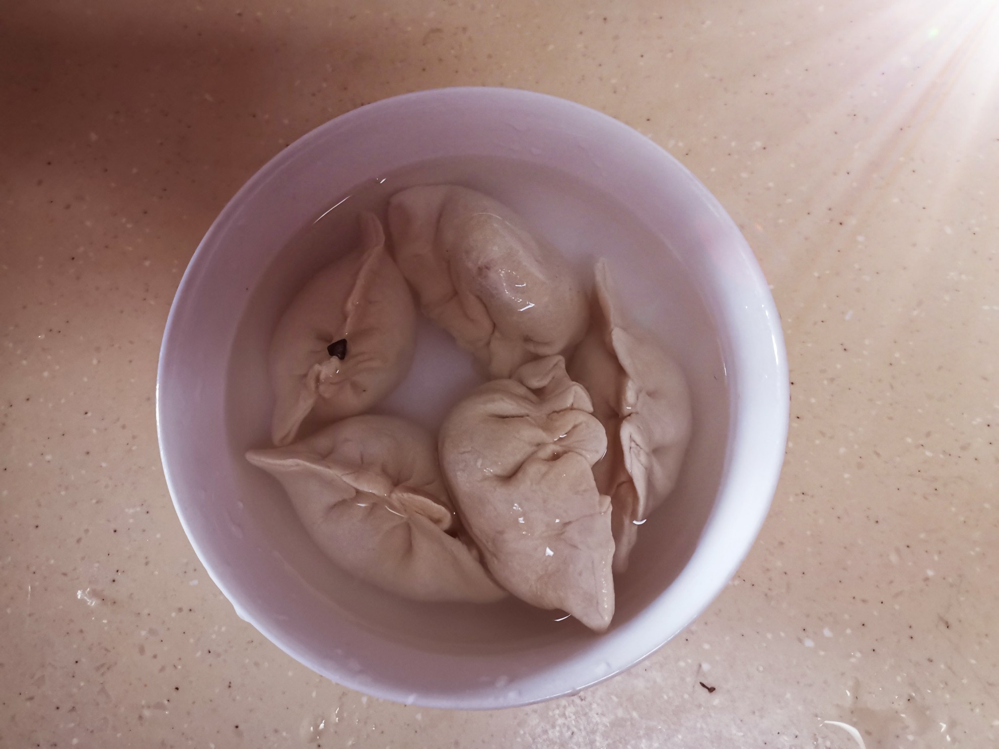 Dumplings Cooked in The Microwave recipe