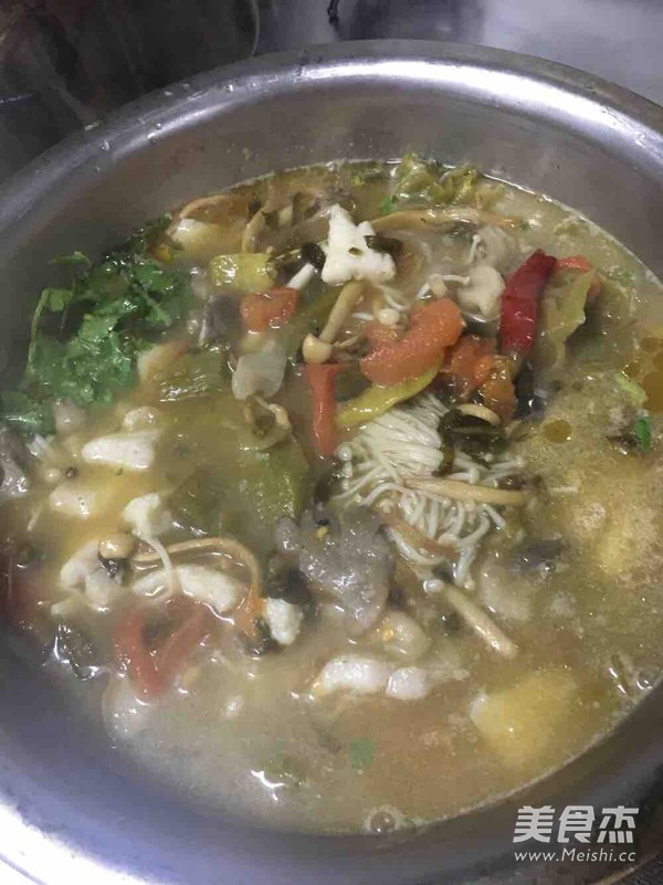 Sauerkraut Fish Chowder in Sour Soup Fish recipe