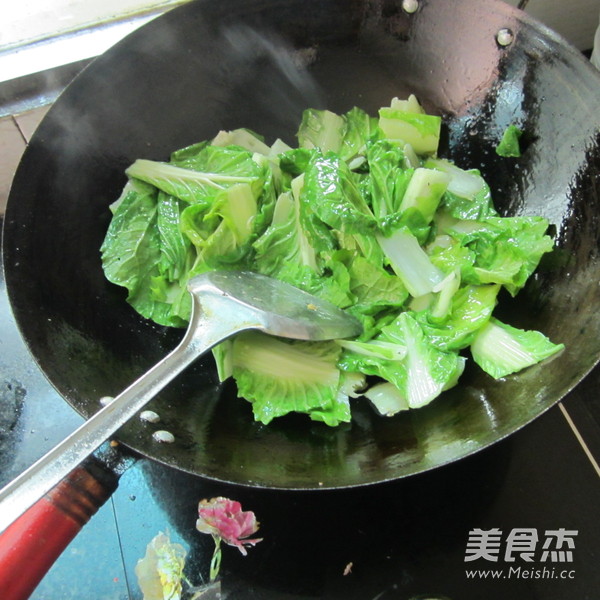 Cabbage in Black Bean Sauce recipe