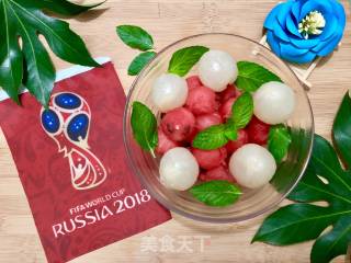 Lychee Watermelon Balls recipe