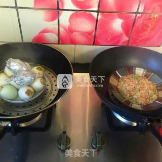 Glutinous Rice Duck Egg recipe