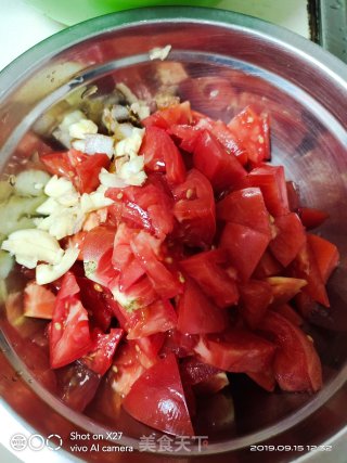 Enoki Mushroom and Tomato Soup recipe