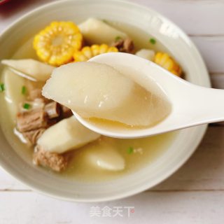 Corn Yam Pork Ribs Soup recipe
