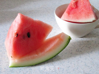 Watermelon Cup with Rock Sugar Tremella recipe