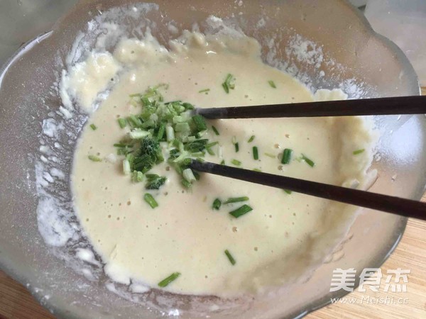Salmon Egg Pancakes recipe