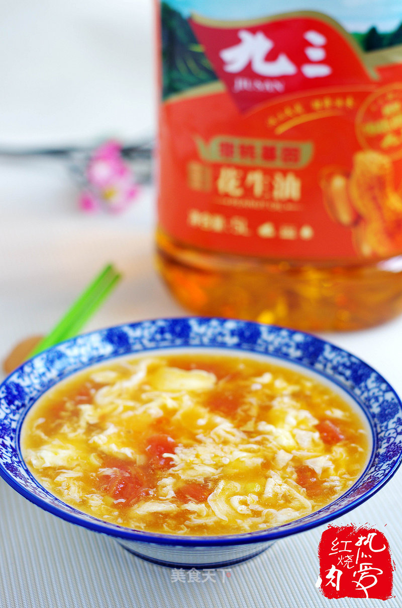 Tomato and Egg Soup recipe