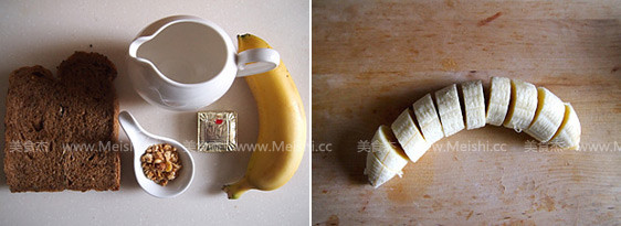 Cereal Banana Milkshake Set recipe