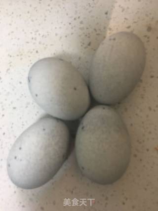 Preserved Egg with Cold Dressing recipe
