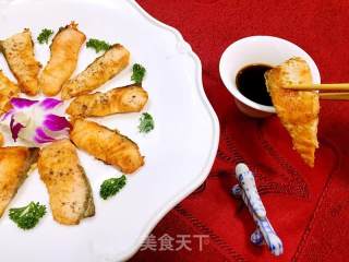 Pan-fried Salmon with Black Pepper recipe