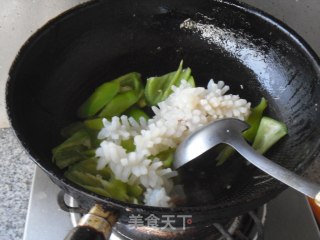Spicy Fried Cuttlefish Flower recipe