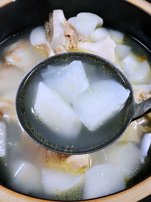 Warm-up Calcium · Beef Bone Carrot Soup recipe