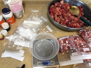 Homemade Cat Food. Raw Meat (detailed Tutorial) recipe