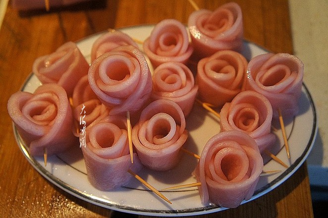 Sweet and Sour Radish Flowers recipe