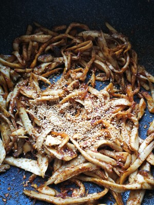 Stir-fried Shredded Eryngii Mushrooms recipe