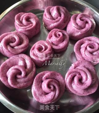 Tanabata Rose 🌹 Mantou recipe