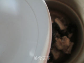 Black Fungus and Pugua Pork Ribs Soup recipe