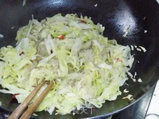 Stir-fried Vermicelli with Cabbage recipe