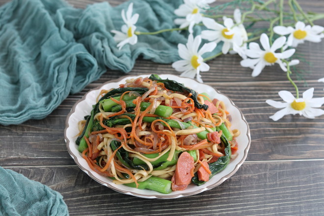 #冬至大如年#+quick Fried Noodles recipe