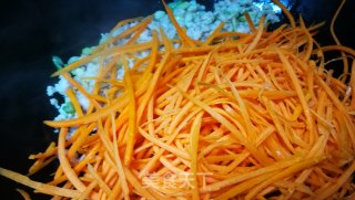Minced Pork Carrots~super Food recipe