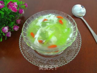 Protein Loofah and Wolfberry Soup recipe