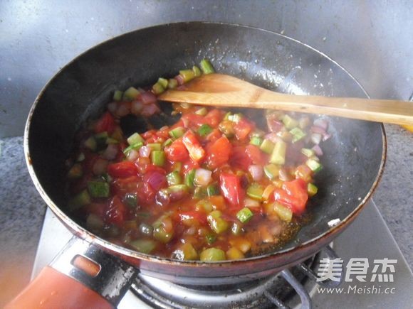 Stir-fried Alphabet Pasta recipe