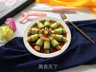 Cold Cucumber Rolls recipe