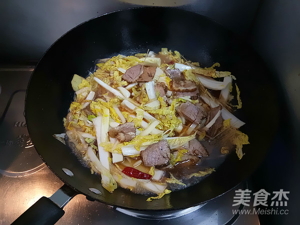 Beef and Baby Vegetables Stewed Vermicelli recipe